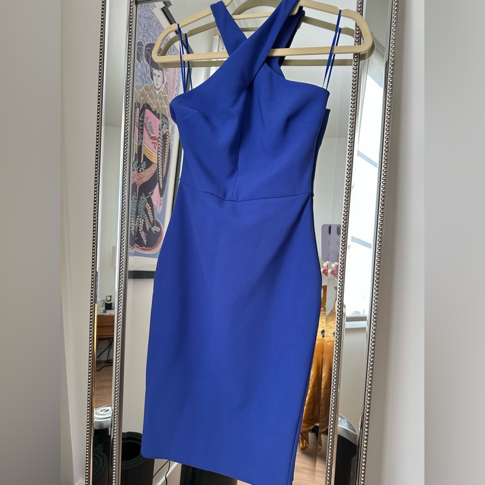Perfect Blue dress by designer Likely